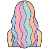 Gefärbte Haare